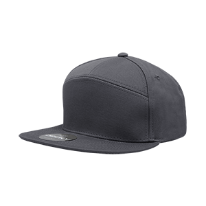 Decky-1133-7 Panel High Profile Structured Cotton Blend Trucker
