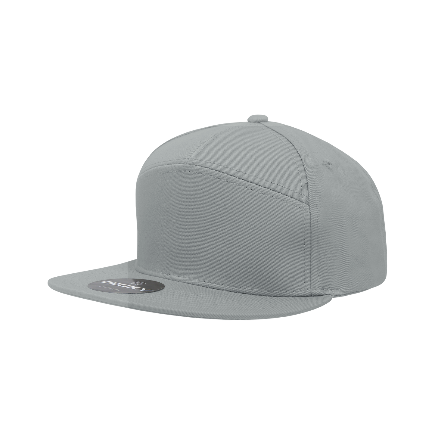 Decky-1098-7 Panel High Profile Structured Cotton Blend Cap