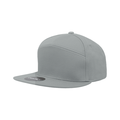 Decky-1098-7 Panel High Profile Structured Cotton Blend Cap