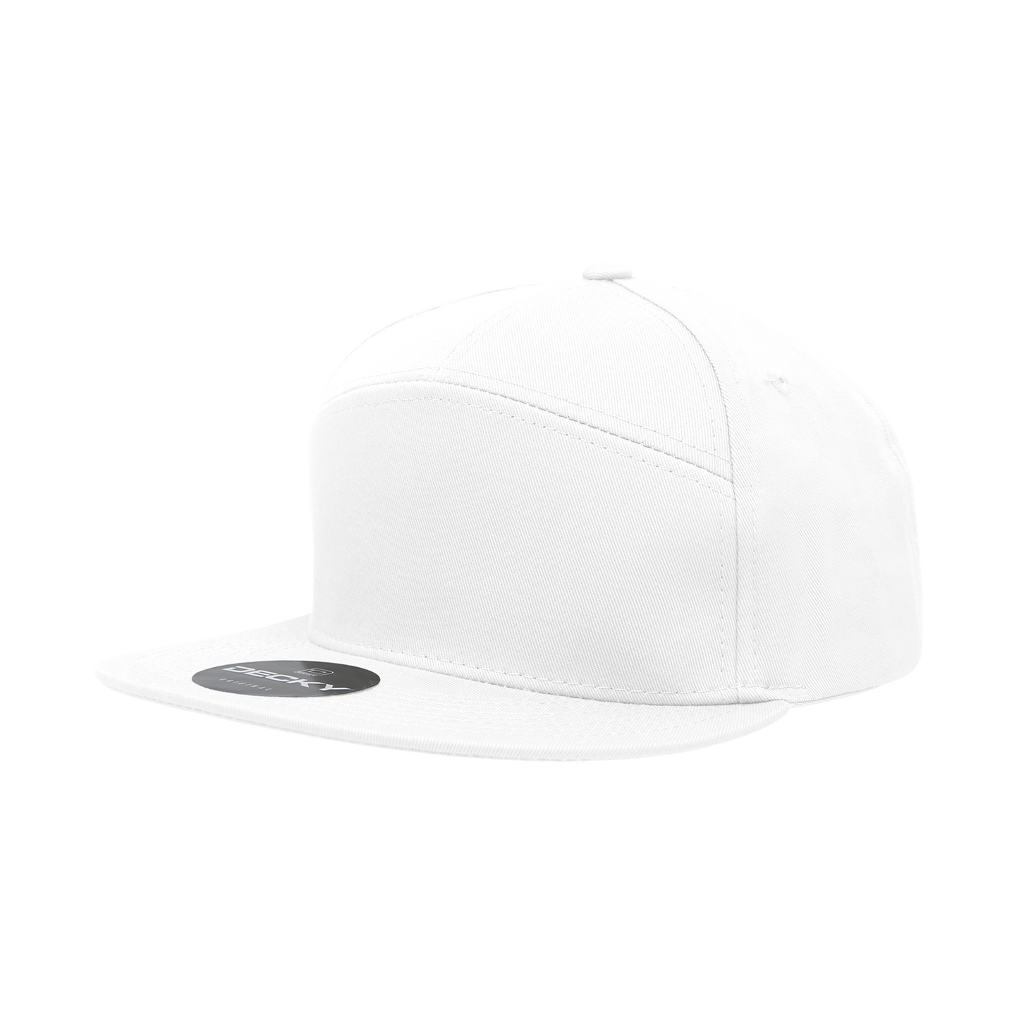 Decky-1098-7 Panel High Profile Structured Cotton Blend Cap