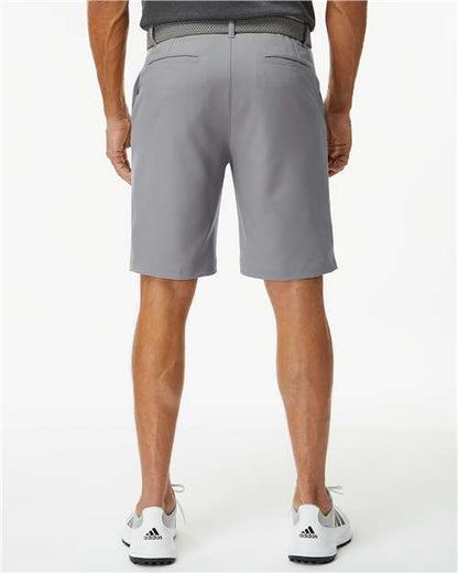 adidas A2000 Men's Golf 9" Shorts - Grey Three - OnModelBack
