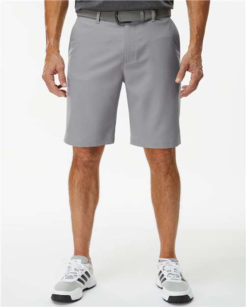 adidas A2000 Men's Golf 9" Shorts - Grey Three - OnModelFront