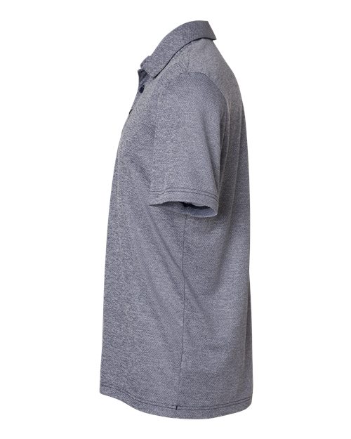 adidas A591 Men's Space Dyed Polo - Collegiate Navy Melange - DirectSide