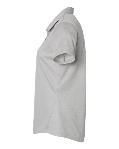 adidas A592 Women's Space Dyed Polo - Grey One Heather - DirectSide