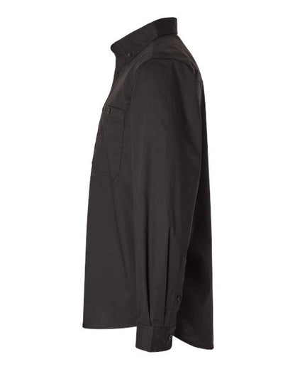 DRI DUCK 4450 Men's Craftsman Woven Shirt - Black - DirectSide
