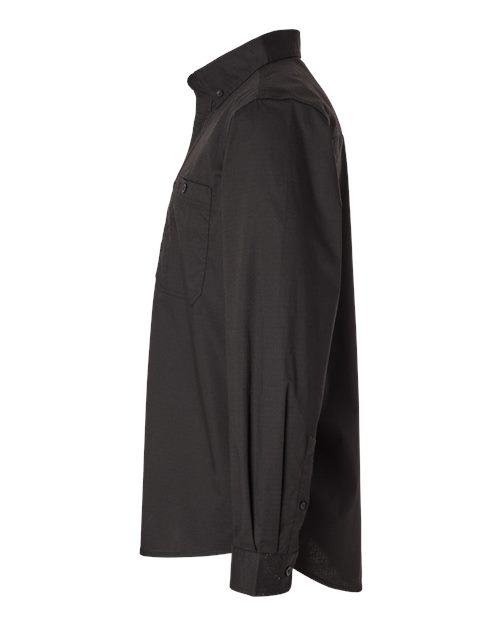 DRI DUCK 4450T Men's Craftsman Woven Shirt - Black - DirectSide