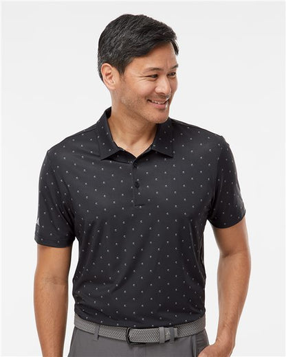 adidas A574 Men's Ultimate365 Pine Tree Polo - style view