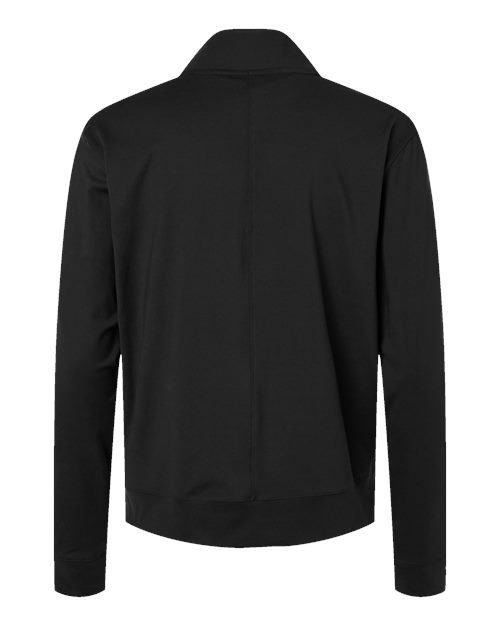 adidas A1002 Women's Ultimate365 Quarter-Zip Pullover - Black - Back