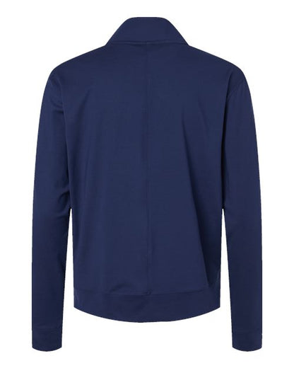 adidas A1002 Women's Ultimate365 Quarter-Zip Pullover - Collegiate Navy - Back
