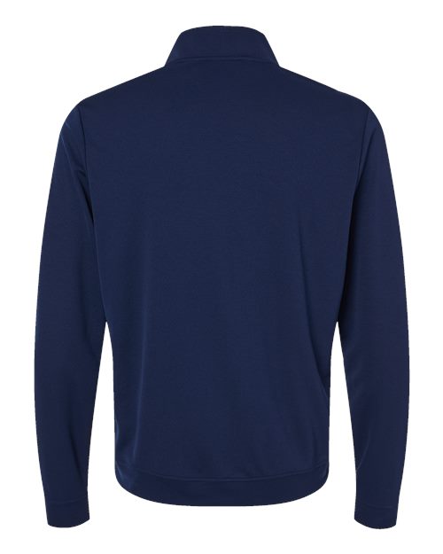 adidas A2002 Men's Performance Lightweight Quarter-Zip Pullover - Collegiate Navy/ White - Back