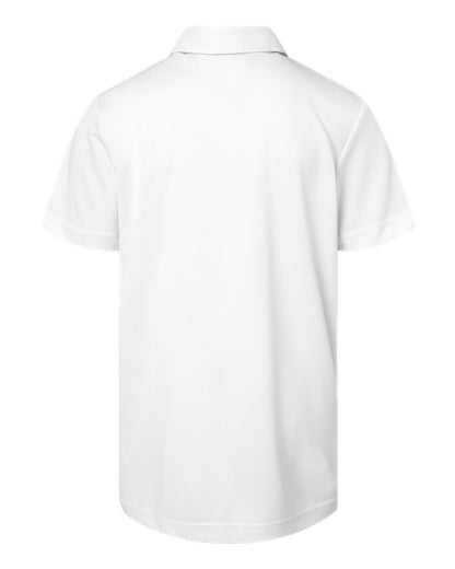 adidas A4000 Youth Performance Polo - White - Back