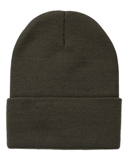 DRI DUCK 3523 Coleman Cuffed Beanie - Fatigue - Back