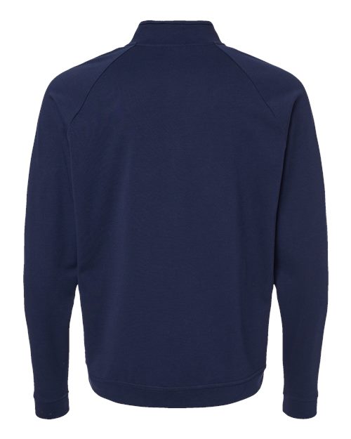 adidas A598 Men's Club Quarter-Zip Pullover - Collegiate Navy - Back