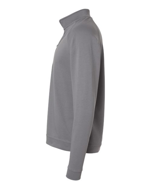 adidas A598 Men's Club Quarter-Zip Pullover - Grey Three - DirectSide