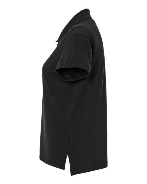 adidas A690 Women's Blended Polo - Solid Black - DirectSide