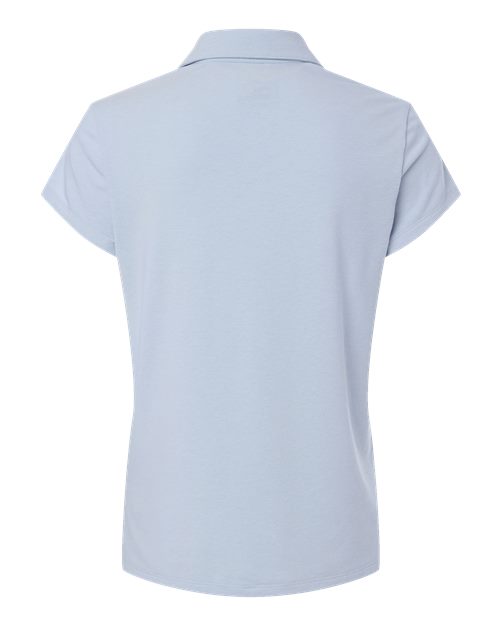 adidas A690 Women's Blended Polo - Blue Dawn Melange - Back