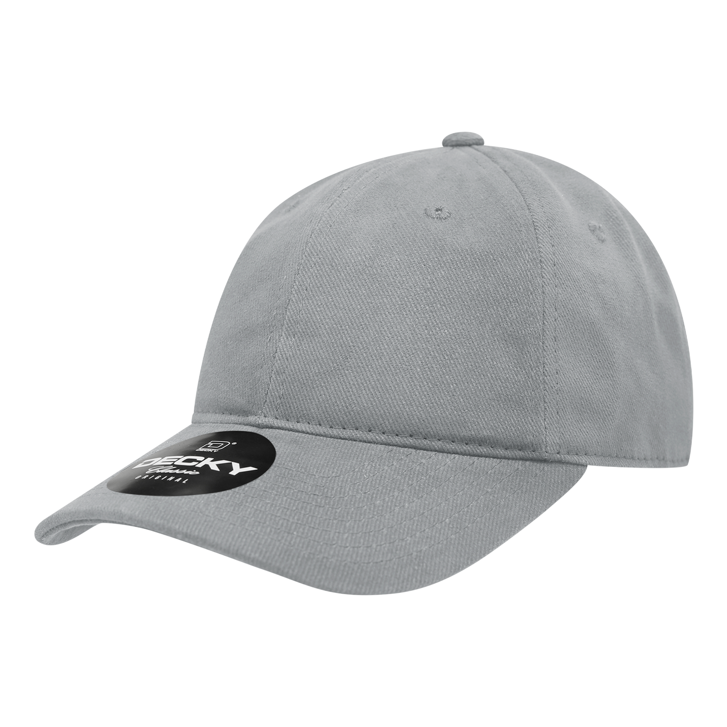 Decky-112-6 Panel Low Profile Relaxed Brushed Cotton Dad Hat