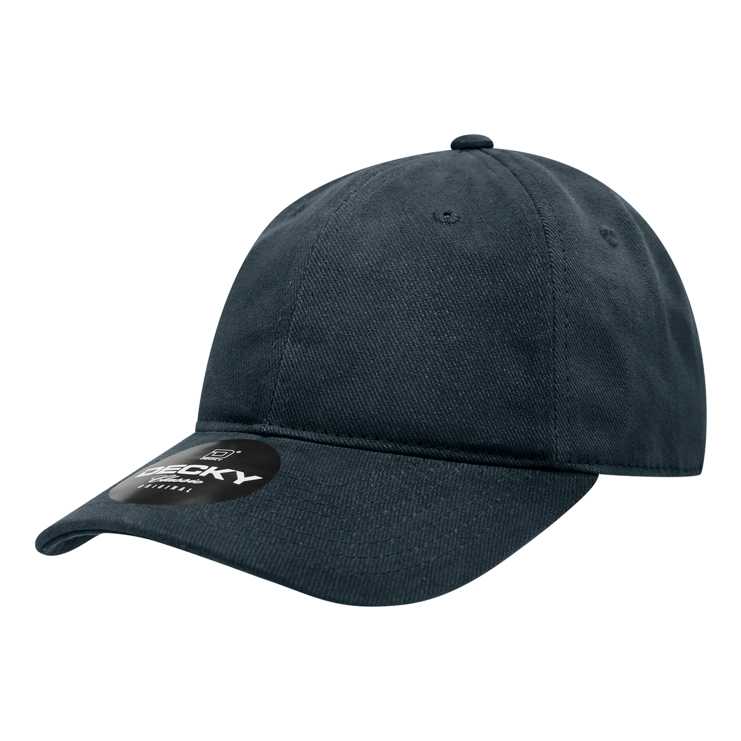 Decky-112-6 Panel Low Profile Relaxed Brushed Cotton Dad Hat