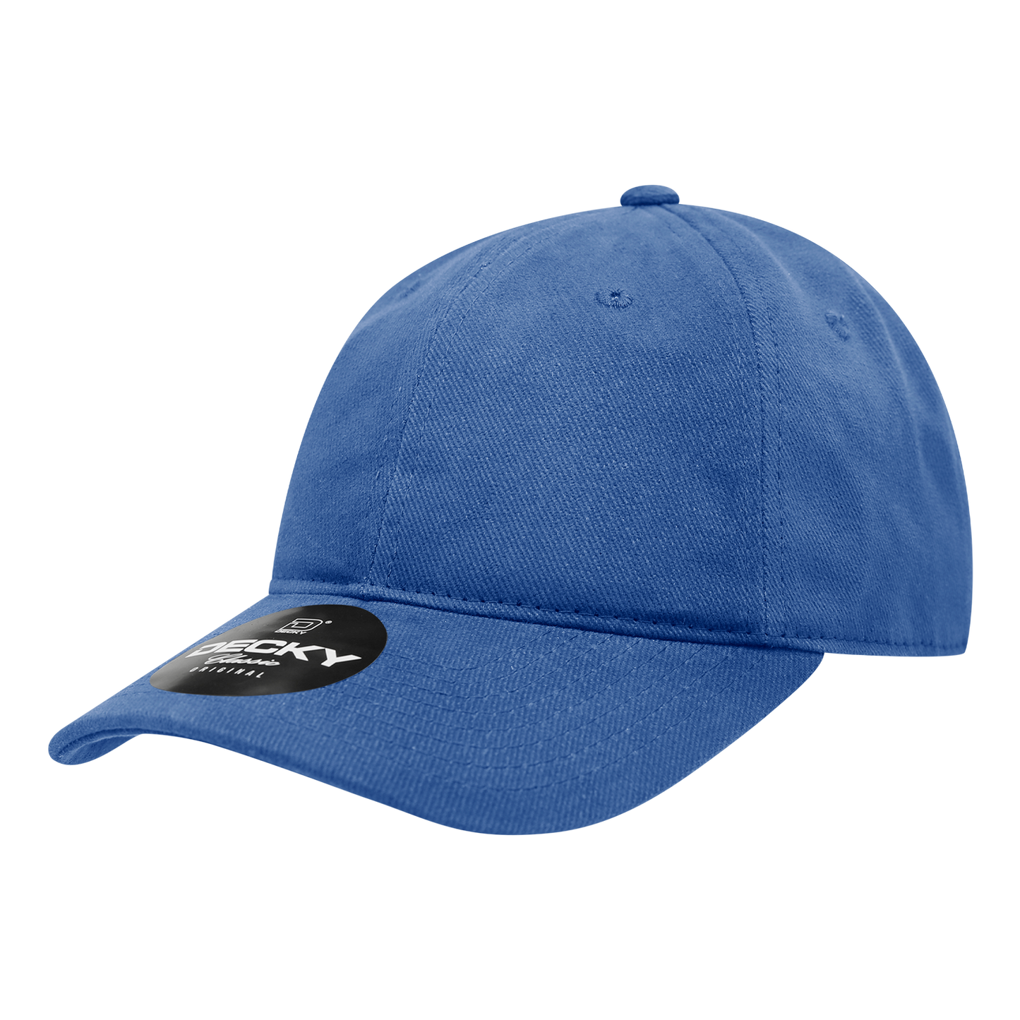 Decky-112-6 Panel Low Profile Relaxed Brushed Cotton Dad Hat