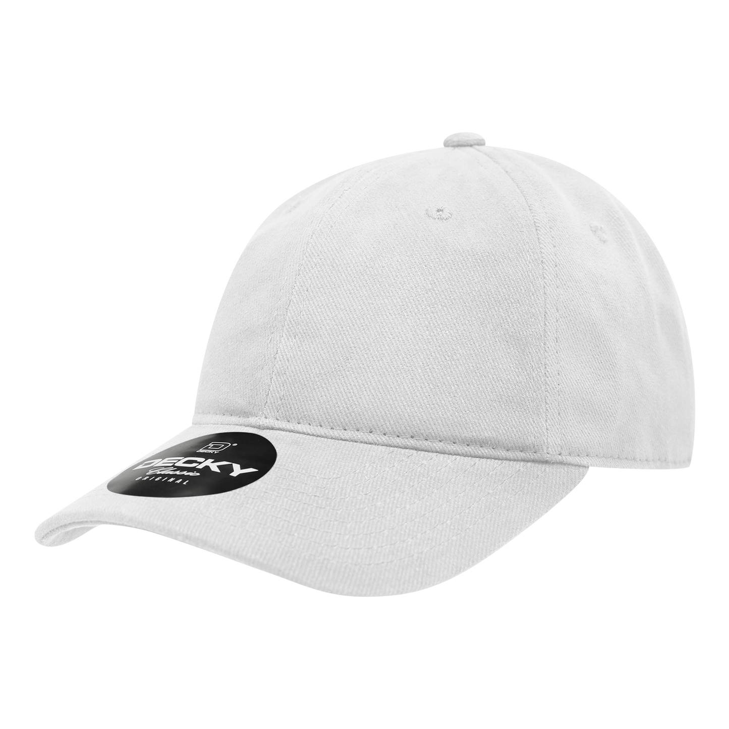 Decky-112-6 Panel Low Profile Relaxed Brushed Cotton Dad Hat