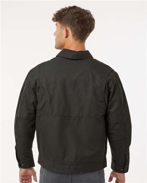 DRI DUCK 5057 Men's Renegade Lifestyle Jacket - Charcoal - OnModelBack