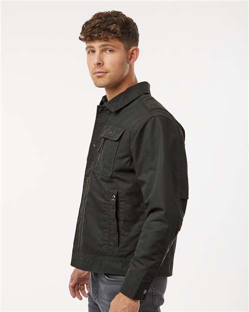 DRI DUCK 5057 Men's Renegade Lifestyle Jacket - Charcoal - OnModelSide