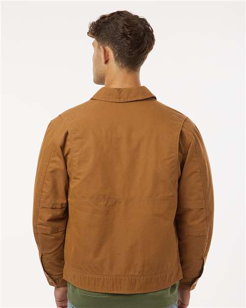 DRI DUCK 5057 Men's Renegade Lifestyle Jacket - Saddle - OnModelBack