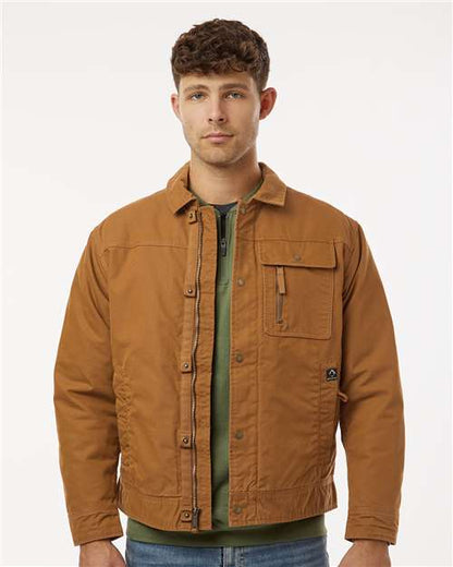 DRI DUCK 5057 Men's Renegade Lifestyle Jacket - Saddle - OnModelFront