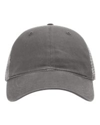 Richardson 111 Garment-Washed Trucker Cap, Mesh Back