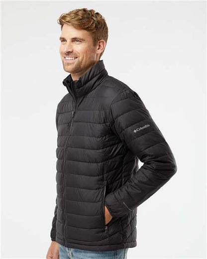 Columbia 212489 Men's Powder Lite™ II Jacket - Black - OnModelSide