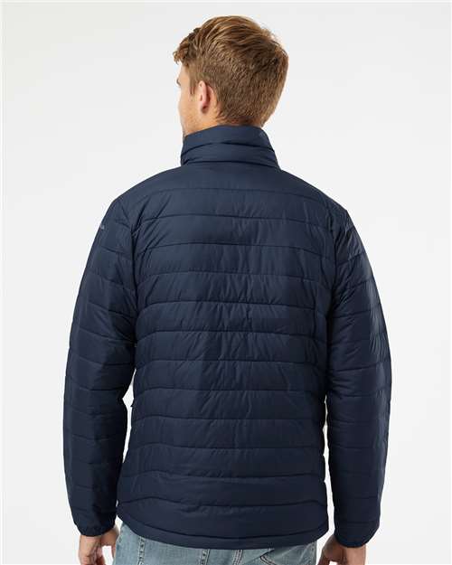 Columbia 212489 Men's Powder Lite™ II Jacket - Collegiate Navy - OnModelBack
