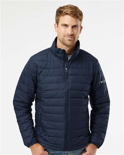 Columbia 212489 Men's Powder Lite™ II Jacket - Collegiate Navy - OnModelFront