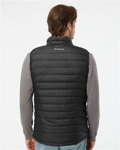 Columbia 212491 Men's Powder Lite™ II Vest - Black - OnModelBack