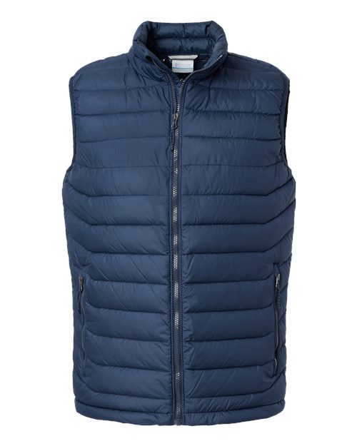 Columbia 212491 Men's Powder Lite™ II Vest - Collegiate Navy - Front