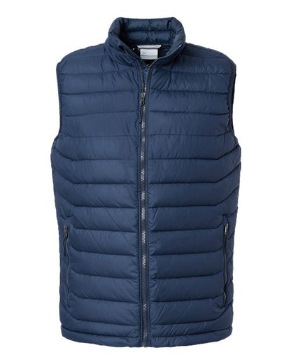 Columbia 212491 Men's Powder Lite™ II Vest - Collegiate Navy - Front