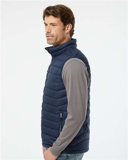 Columbia 212491 Men's Powder Lite™ II Vest - Collegiate Navy - OnModelSide