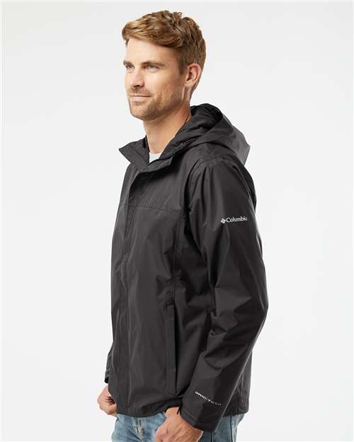 Columbia 212480 Men's Watertight™ II Rain Jacket - Black - OnModelSide