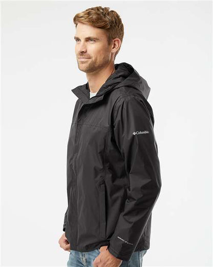 Columbia 212480 Men's Watertight™ II Rain Jacket - Black - OnModelSide