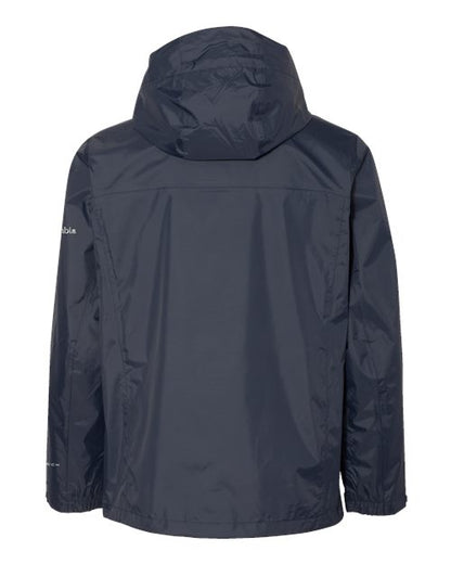 Columbia 212480 Men's Watertight™ II Rain Jacket - Collegiate Navy - Back