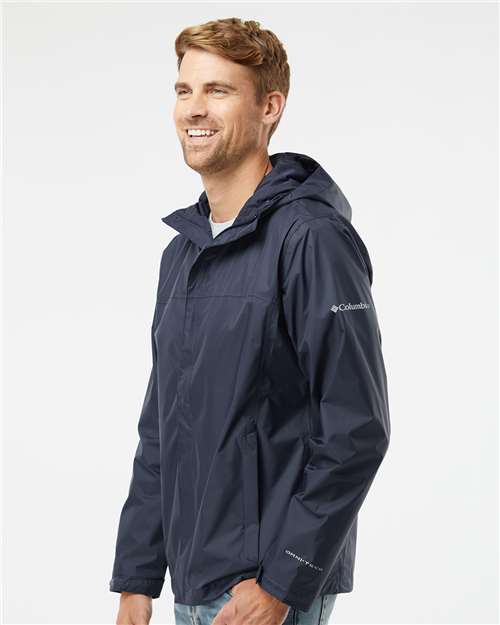 Columbia 212480 Men's Watertight™ II Rain Jacket - Collegiate Navy - OnModelSide
