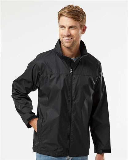 Columbia 212476 Men's Glennaker Lake™ II Rain Jacket - Black - OnModelFront