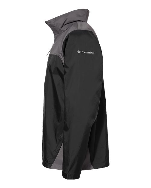 Columbia 212476 Men's Glennaker Lake™ II Rain Jacket - Black/ City Grey - DirectSide