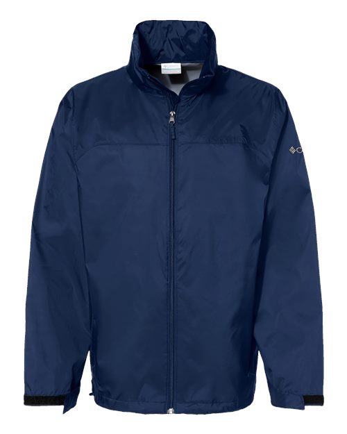 Columbia 212476 Men's Glennaker Lake™ II Rain Jacket - Collegiate Navy - Front