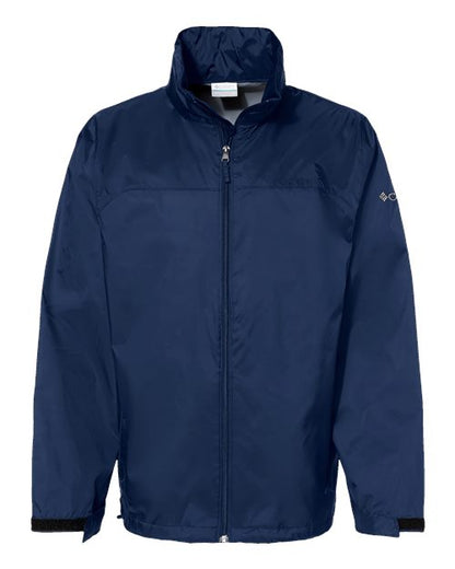 Columbia 212476 Men's Glennaker Lake™ II Rain Jacket - Collegiate Navy - Front