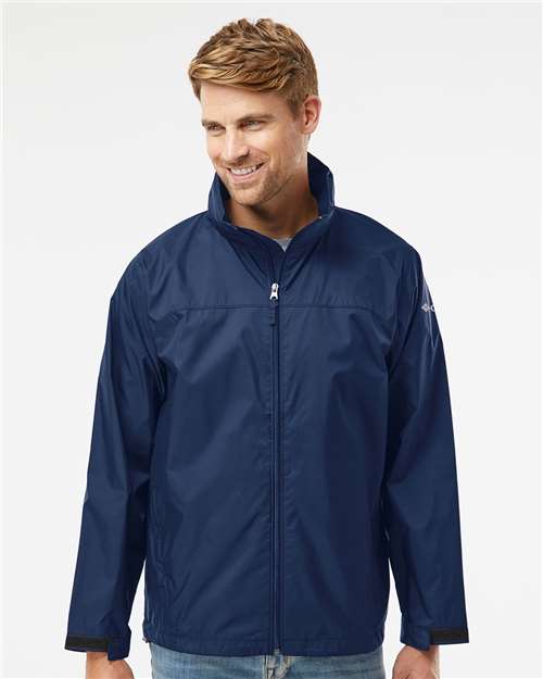 Columbia 212476 Men's Glennaker Lake™ II Rain Jacket - Collegiate Navy - OnModelFront