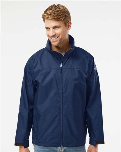 Columbia 212476 Men's Glennaker Lake™ II Rain Jacket - Collegiate Navy - OnModelFront
