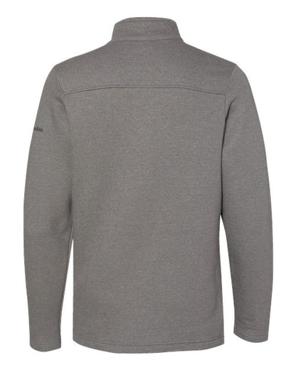 Columbia 212487 Men's Great Hart Mountain™ III Half-Zip Pullover - Boulder Heather - Back