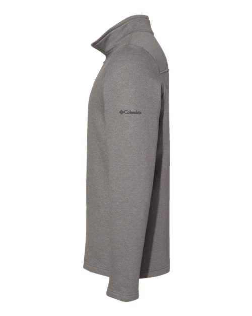 Columbia 212487 Men's Great Hart Mountain™ III Half-Zip Pullover - Boulder Heather - DirectSide