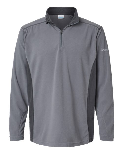 Columbia 212469 Men's Klamath Range™ II Half-Zip Pullover - City Grey/ Shark - Front