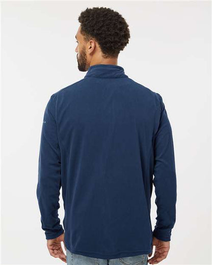 Columbia 212469 Men's Klamath Range™ II Half-Zip Pullover - Collegiate Navy - OnModelBack